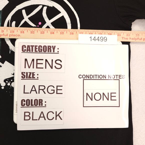 Blink 182 Band Short Sleeve Casual Graphic T-Shirt Adult Mens Size L Black - Picture 7 of 9